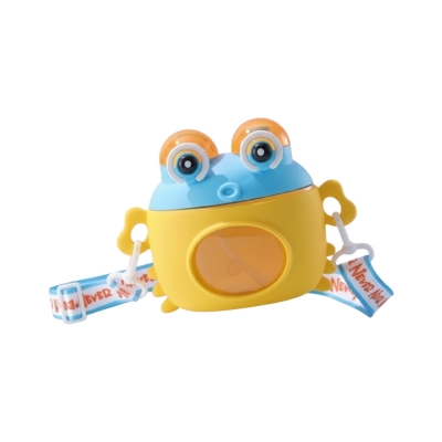 Picture of Cute Crab Straw Water Bottle for Kids – Toddler Sippy Cup with Handle & Leakproof Lid | Trendy INS-Style Design