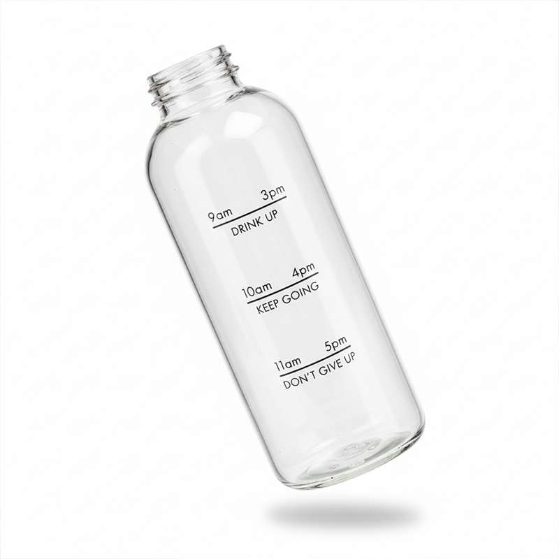 Picture of 1000ml Borosilicate Glass Water Bottle – Leakproof, Eco-Friendly, with Protective Sleeve & Lid