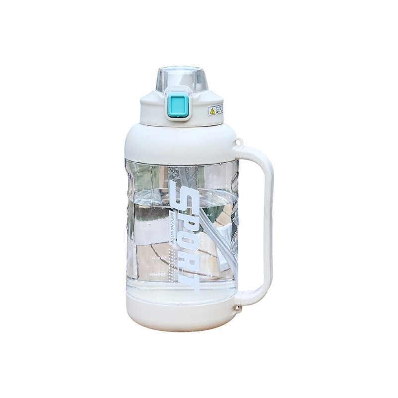 Picture of 2000ml Large Capacity Water Bottle | Motivational Time Marker | BPA-Free Sports Jug