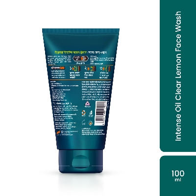 Picture of Men Intense Oil Clear Lemon Face Wash 100ml