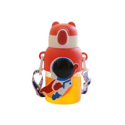 Picture of Kids Water Bottle with Straw | BPA-Free Leakproof Sipper Cup for School & Outdoor Use