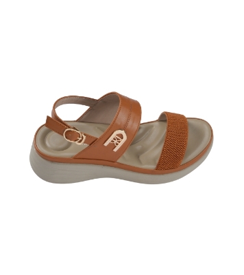 PAUL DENG LADIES SANDAL CKD-001-BROWN Walkar Fashion Shoponline shop bangladeshothoba.com