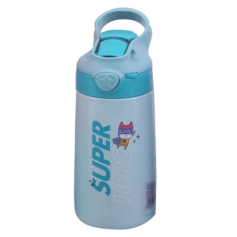 Picture of XILE Kids Thermos Bottle | Insulated Stainless Steel Water Bottle with Straw & Handle