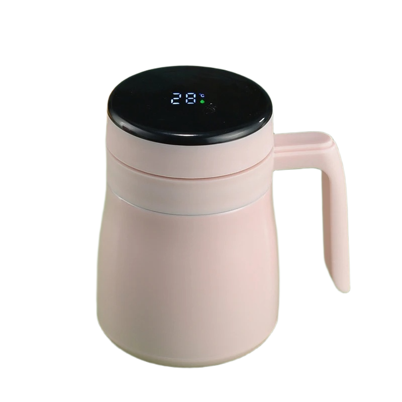 Picture of Large-Capacity Smart Temperature Mug | 500ml Stainless Steel Thermos Bottle with LED Display