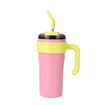 Picture of Premium Stainless Steel Insulated Coffee Mug with Handle | Double-Wall Thermos Cup for Hot & Cold Drinks