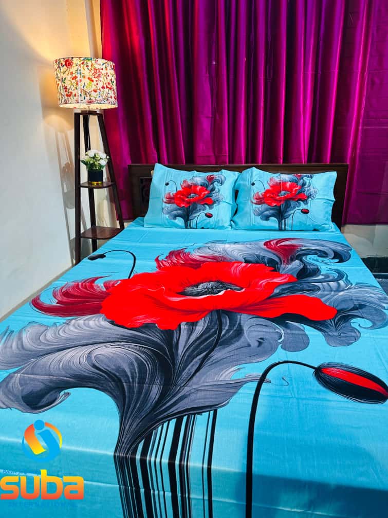 Picture of ১টি ক্লাসিকাল প্রাইম লাক্সারি প্যানেল বেডশিট