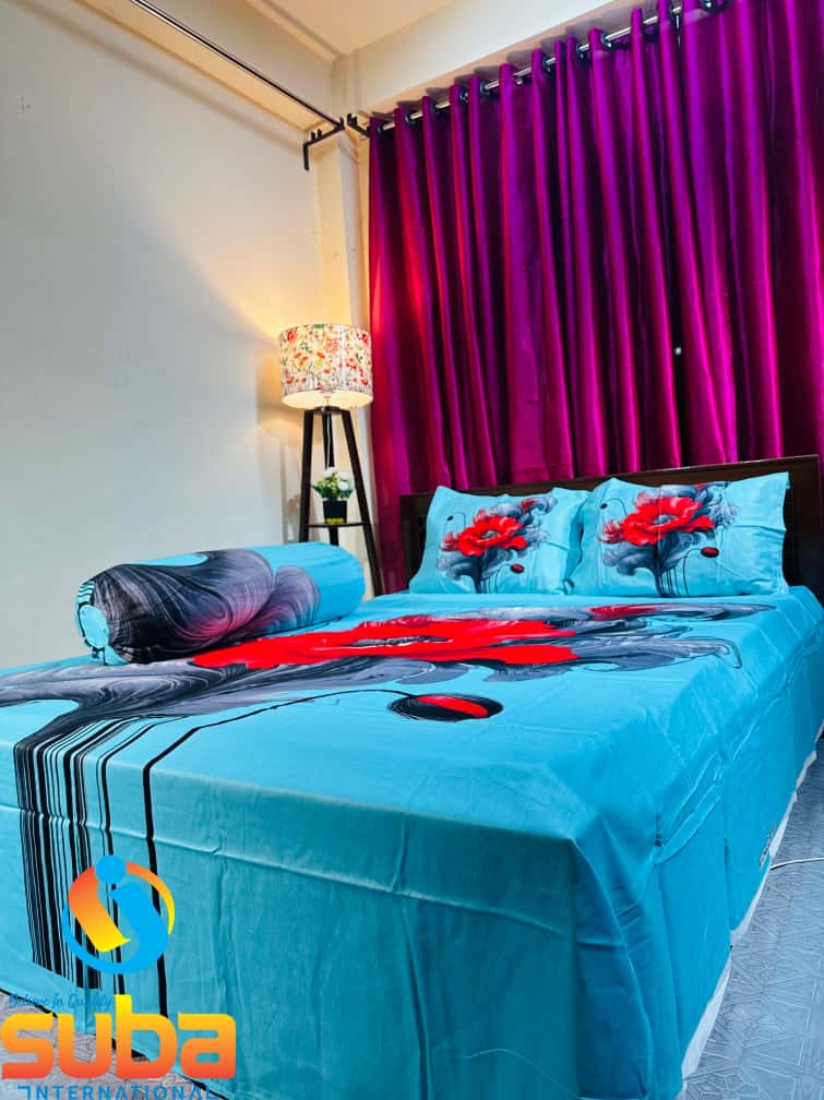 Picture of ১টি ক্লাসিকাল প্রাইম লাক্সারি প্যানেল বেডশিট