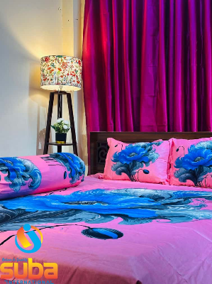 Picture of ১টি ক্লাসিকাল প্রাইম লাক্সারি প্যানেল বেডশিট