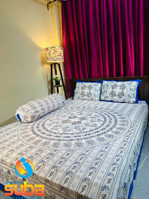 Picture of ১টি ক্লাসিকাল প্রাইম লাক্সারি প্যানেল বেডশিট