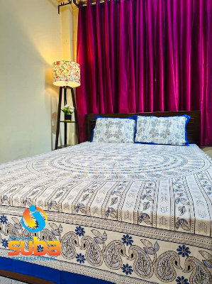 Picture of ১টি ক্লাসিকাল প্রাইম লাক্সারি প্যানেল বেডশিট