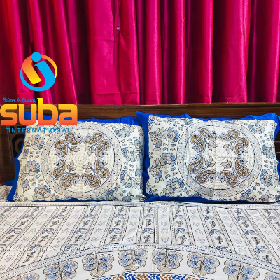 Picture of ১টি ক্লাসিকাল প্রাইম লাক্সারি প্যানেল বেডশিট