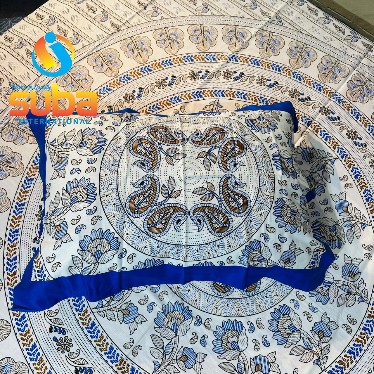 Picture of ১টি ক্লাসিকাল প্রাইম লাক্সারি প্যানেল বেডশিট