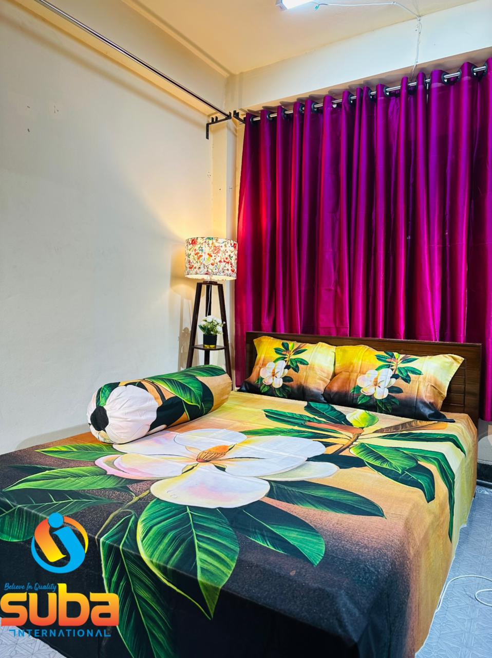 Picture of ১টি ক্লাসিকাল প্রাইম লাক্সারি প্যানেল বেডশিট