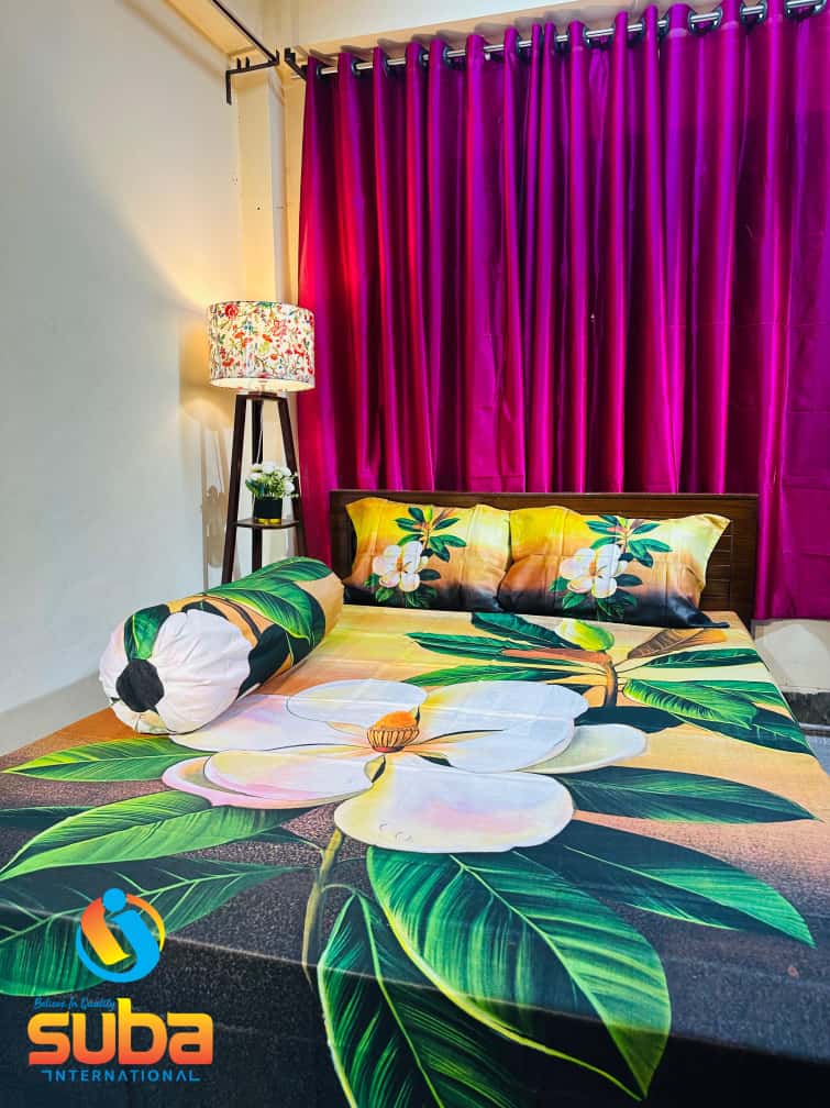 Picture of ১টি ক্লাসিকাল প্রাইম লাক্সারি প্যানেল বেডশিট