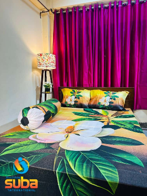 Picture of ১টি ক্লাসিকাল প্রাইম লাক্সারি প্যানেল বেডশিট