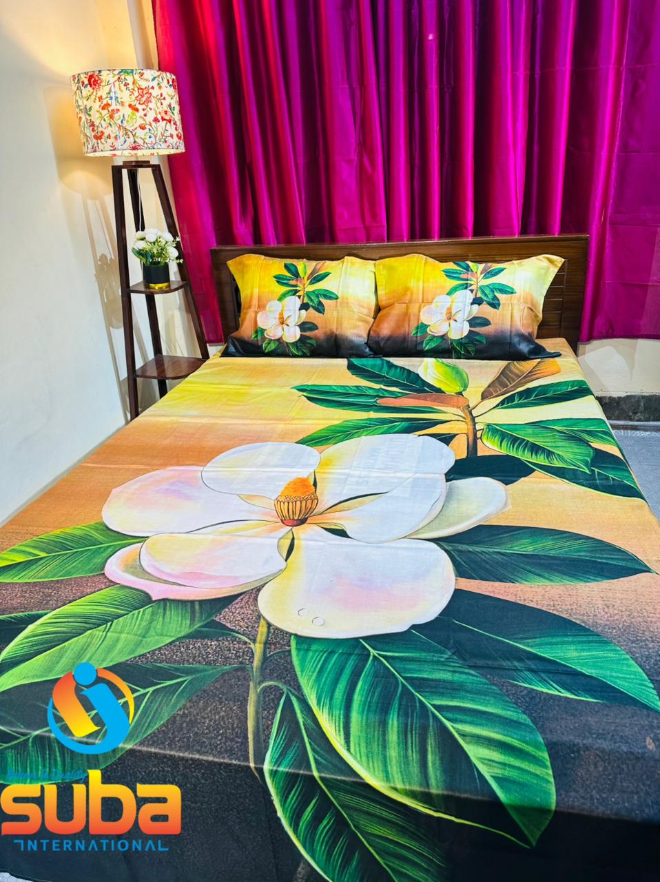 Picture of ১টি ক্লাসিকাল প্রাইম লাক্সারি প্যানেল বেডশিট