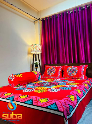 Picture of ১টি ক্লাসিকাল প্রাইম লাক্সারি প্যানেল বেডশিট