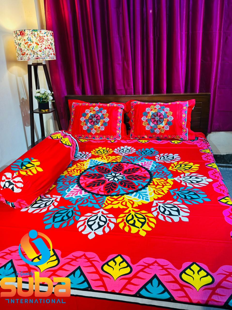 Picture of ১টি ক্লাসিকাল প্রাইম লাক্সারি প্যানেল বেডশিট