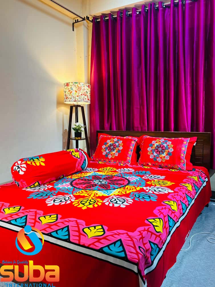 Picture of ১টি ক্লাসিকাল প্রাইম লাক্সারি প্যানেল বেডশিট