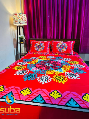 Picture of ১টি ক্লাসিকাল প্রাইম লাক্সারি প্যানেল বেডশিট