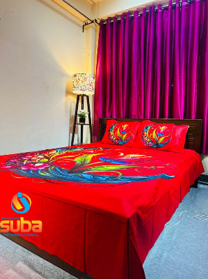 Picture of ১টি ক্লাসিকাল প্রাইম লাক্সারি প্যানেল বেডশিট