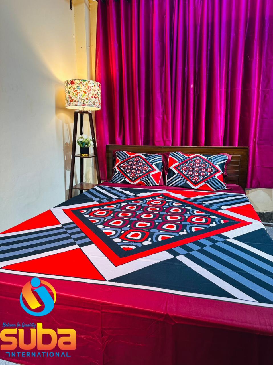 Picture of ১টি ক্লাসিকাল প্রাইম লাক্সারি প্যানেল বেডশিট