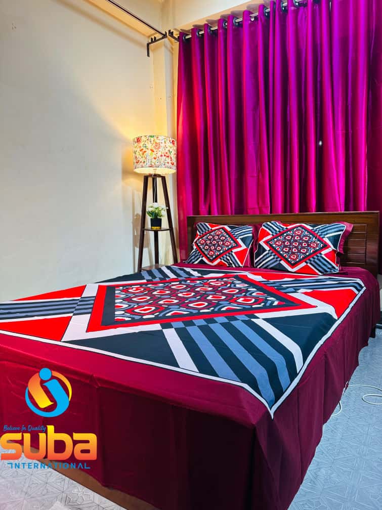 Picture of ১টি ক্লাসিকাল প্রাইম লাক্সারি প্যানেল বেডশিট