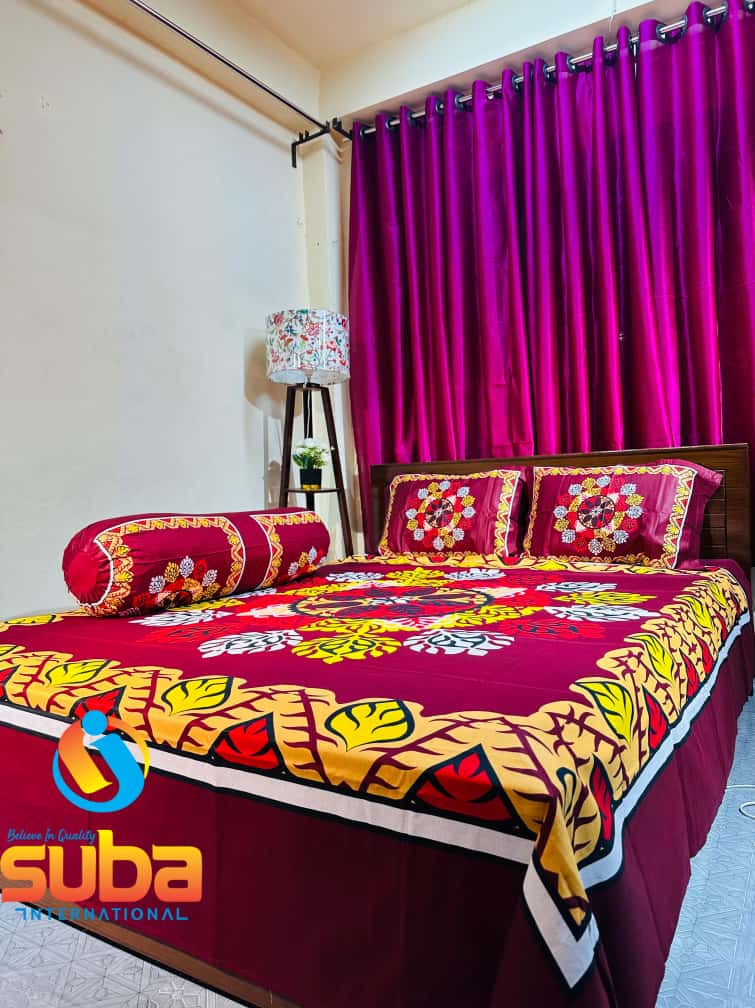 Picture of ১টি ক্লাসিকাল প্রাইম লাক্সারি প্যানেল বেডশিট