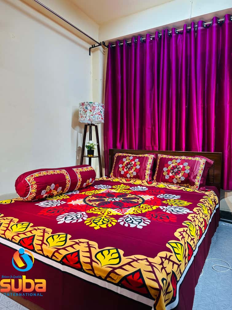 Picture of ১টি ক্লাসিকাল প্রাইম লাক্সারি প্যানেল বেডশিট
