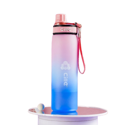 Picture of XILE Large Capacity Water Bottle | BPA-Free Leakproof Hydration Jug with Time Marker & Handle