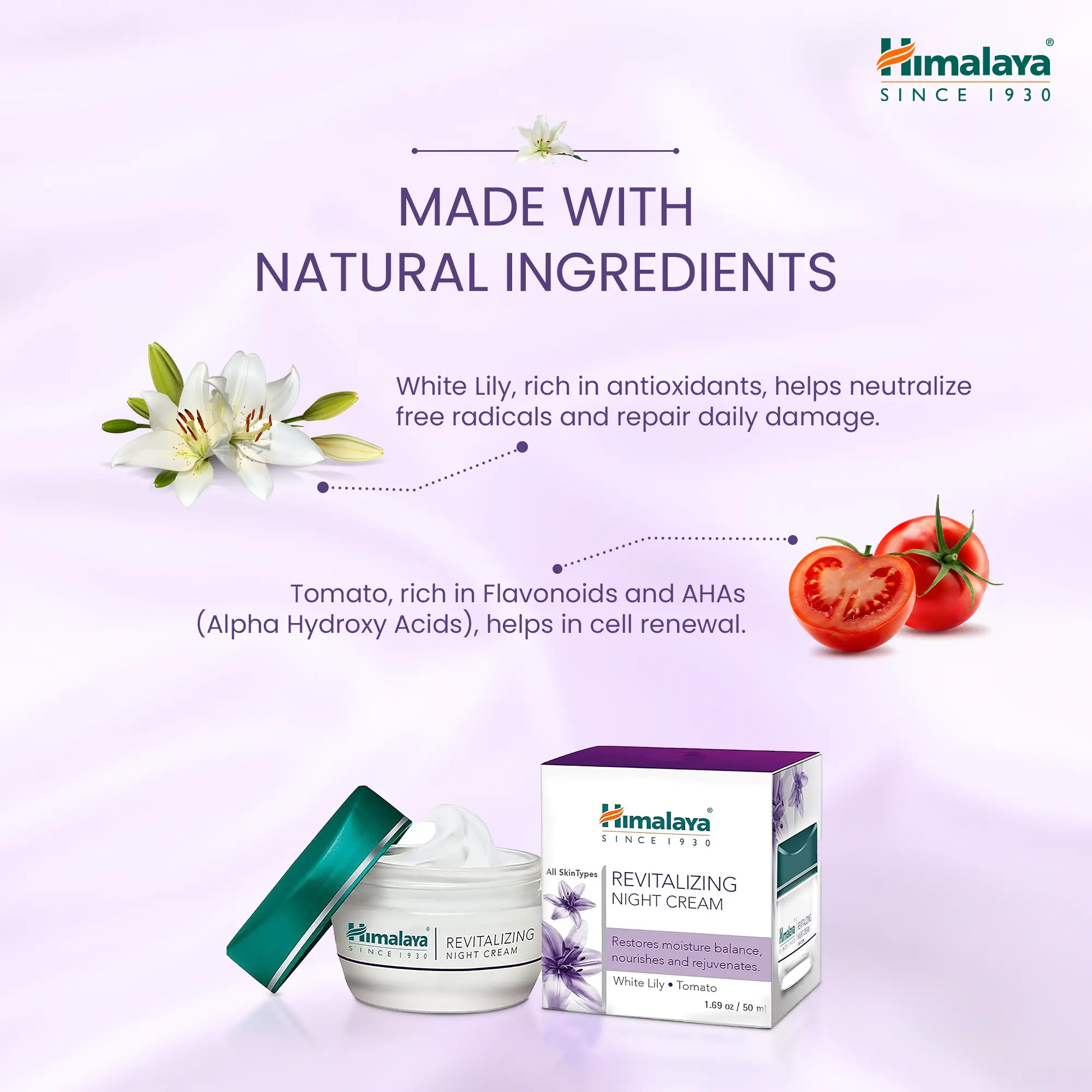 Picture of Himalaya Revitalizing Night Cream 50gm