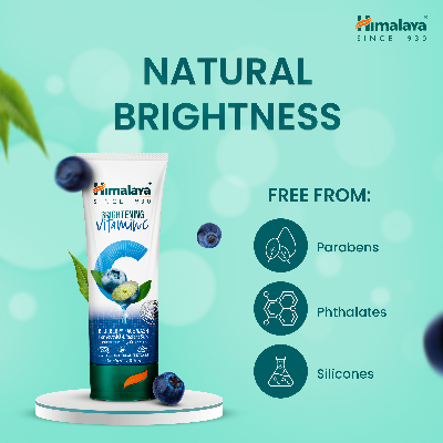 Picture of Himalaya Brightening Vitamin C Bluberry Face Wash 100ml