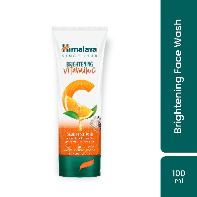 Picture of Himalaya Brightening Vitamin C Orange Face Wash 100ml