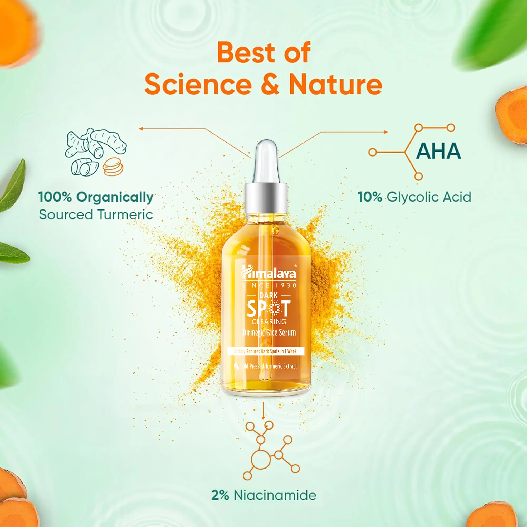 Picture of Himalaya Dark Spot Clearing Turmeric Serum 30 ml