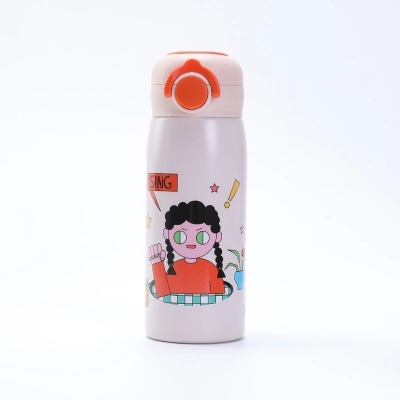 Picture of 304 Stainless Steel Kids Thermos Bottle – 350ml | Leakproof Insulated Bottle for School & Travel