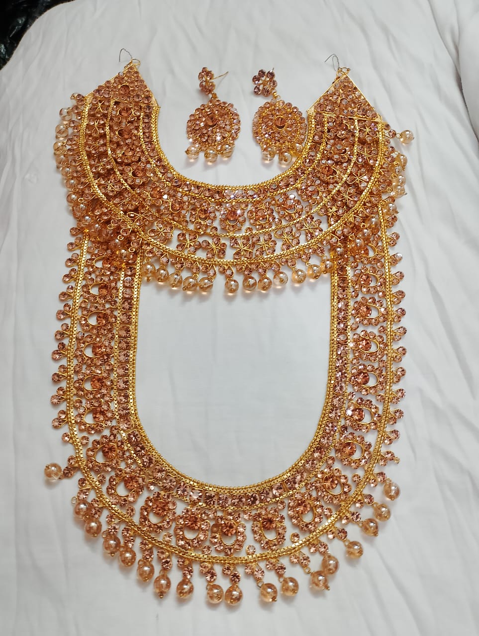 Picture of Traditional Ethnic Necklace & Jewellery Set Gift for Women
