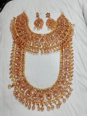 Picture of Traditional Ethnic Necklace & Jewellery Set Gift for Women