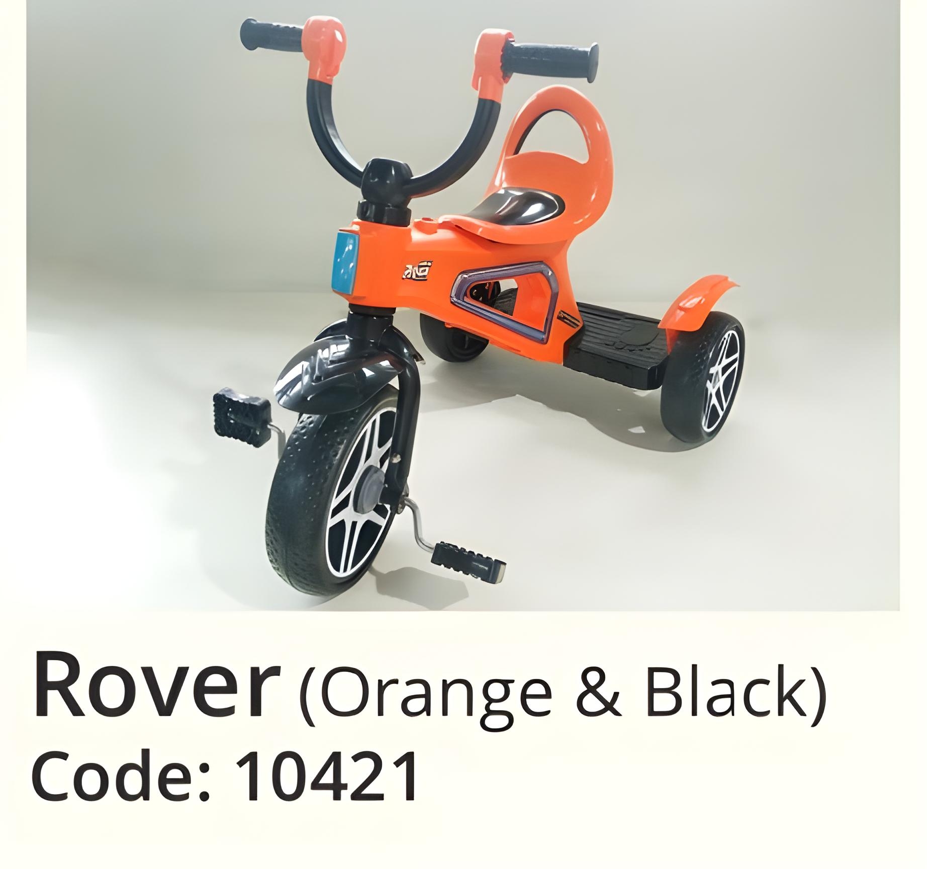 Picture of Rover Baby Tricycle this tricycle ensures stability and balance during rides. Its adjustable seat grows with your child