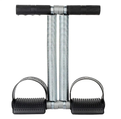 Picture of Tummy Trimmer Pull Rope Spring Foot Pedal Sit Up Equipment Waist Pull Exercise Workout Fitness Gym
