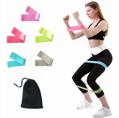 Picture of 5 pcs resistance band - Home Workout Fitness Exercise