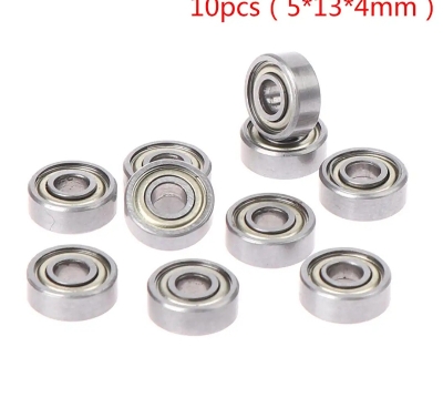 Picture of 10pcs deep groove spherical carbon steel miniature bearings 695ZZ Sunlight Mall