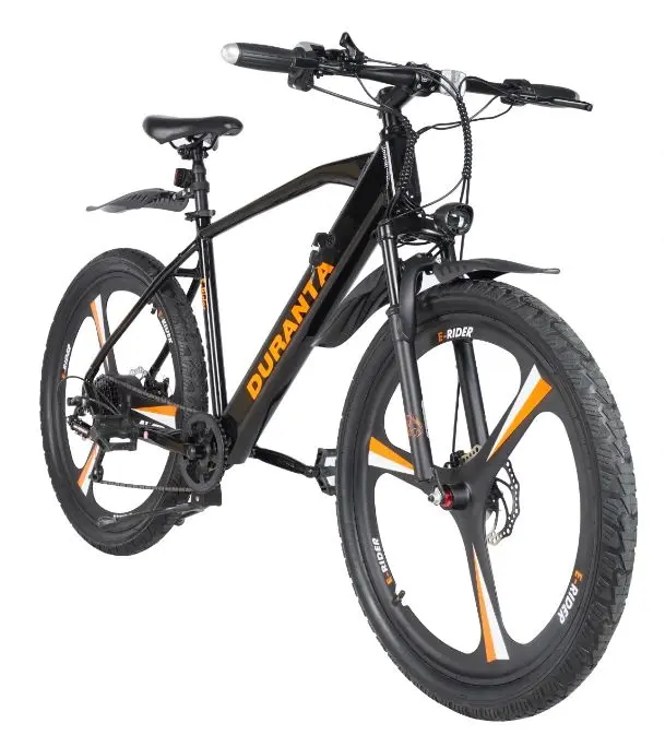 Picture of Duranta E-Rider-201 Battery inside the Frame & Honda Wheel Hub Motor