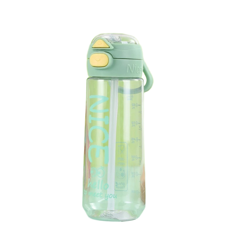 Picture of Summer Dual-Use Flip Straw Sports Bottle – 500ml | Versatile Leakproof Water Bottle for Active Lifestyle