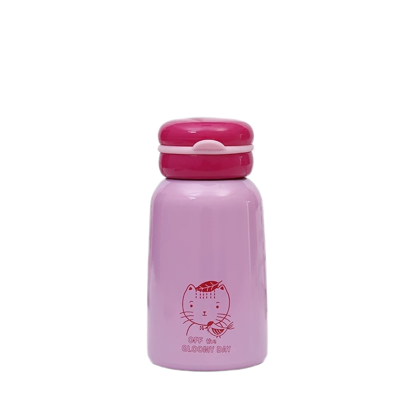 Picture of Portable Stylish 300ml Insulated Water Bottle with Filter | Compact Stainless Steel Thermos for Tea, Coffee & More