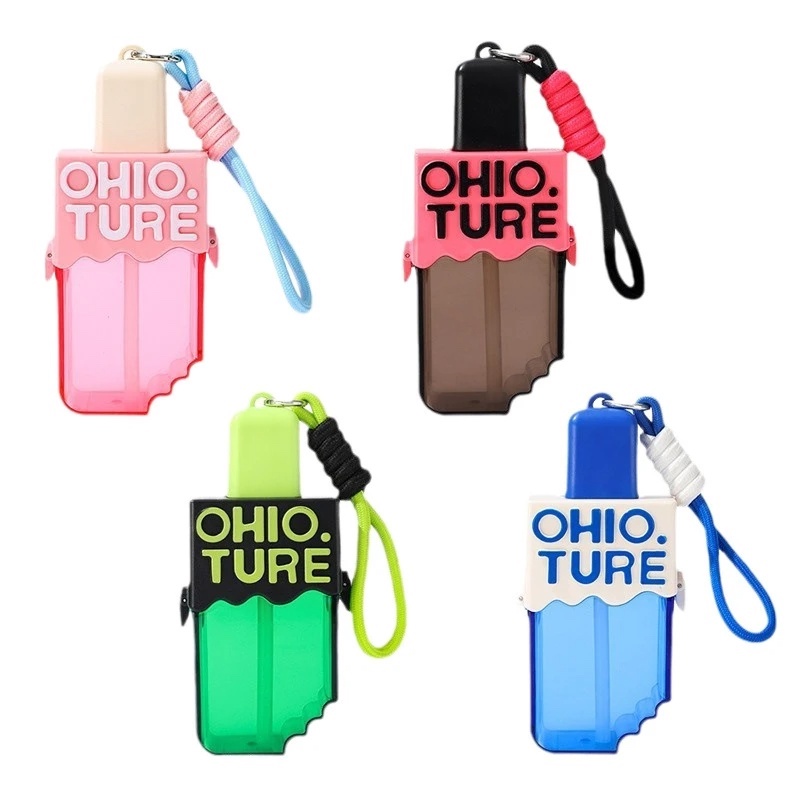 Picture of Summer Ice Cream Water Bottle – 500ml | Cute & Colorful Kids’ Straw Cup