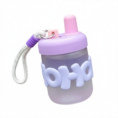 Picture of High-Capacity Kids Straw Cup – 850ml | Leak-Proof | With Strap & Flip Lid