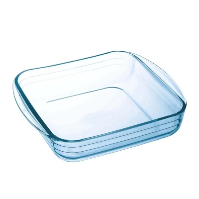 Picture of Elegant Carved Glass Baking Dish – Model HSAP15LN