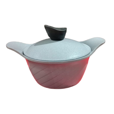 Picture of Aluminum Die-Cast Ceramic Coating Casserole 20cm Green with Lid – 5015CG20