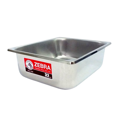 Picture of Zebra Extra-Deep Stainless Steel Food Pan 50cm – Model 141250