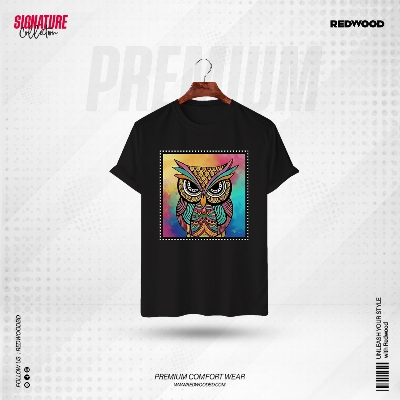 Picture of REDWOOD Premium  T-Shirt - OWL